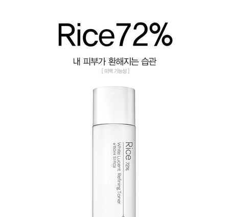 9wishes - Rice 72% White Lucent Refining Toner, 150ml, 250 g, 8809312769559