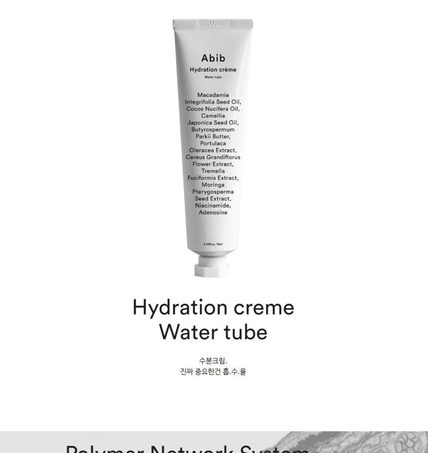 Abib - Hydration Cr?me Water Tube, 75ml, 108 g, 8809507381948