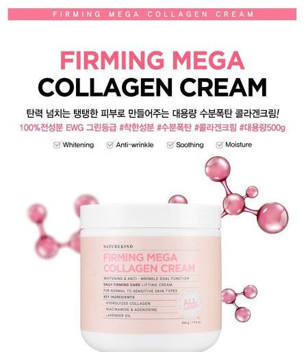 NATUREKIND - Firming Mega Collagen Cream 500g, 500g, 1000 g, 8809665912817