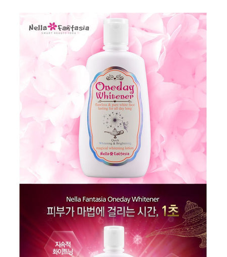 Nella - Oneday Whitener Magical Whitening Lotion 120ml, 120ml, 161 g, 8809588580216