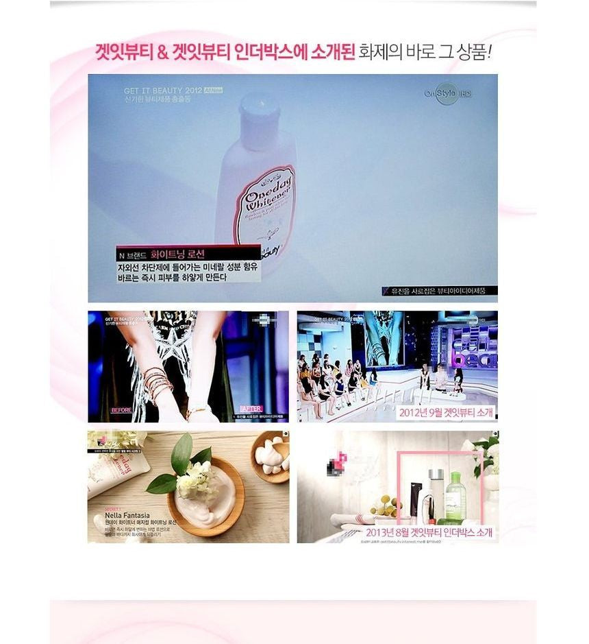 Nella - Oneday Whitener Magical Whitening Lotion 40ml, 40ml, 66 g, 8809588580230