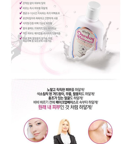 Nella - Oneday Whitener Magical Whitening Lotion 40ml, 40ml, 66 g, 8809588580230