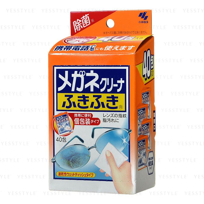 Kobayashi - Clearwipe Lens Cleaner Sheet, 40 pcs, 76 g, 4987072027820