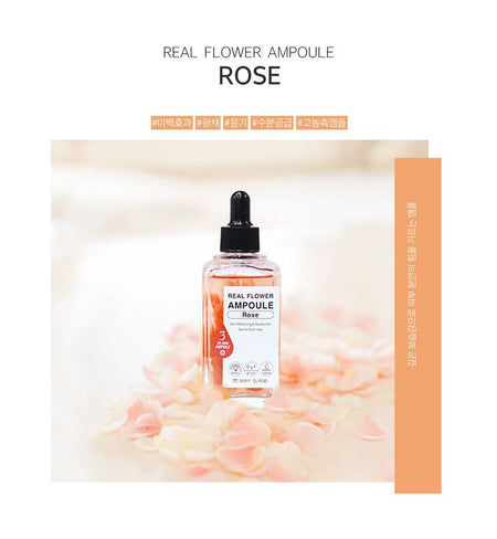 May Island - Real Flower Ampoule #Rose 100ml, 100ml, 259 g, 8809515400488