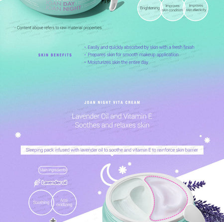 NEOGEN - Vita Duo Cream Joan Day Joan Night, 100ml, 271 g, 8809381449291