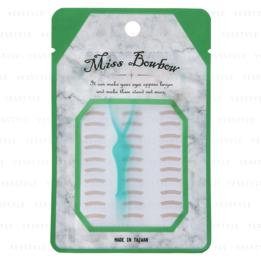Miss Bowbow - Double Edged Eyelid Sticker Part, 240 pcs, 9 g, 4713105831764