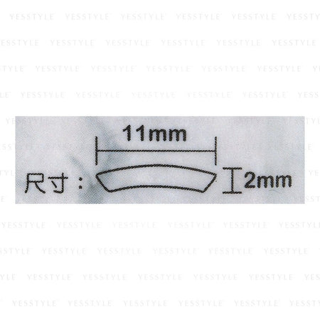 Miss Bowbow - Double Edged Eyelid Sticker Part, 240 pcs, 9 g, 4713105831764