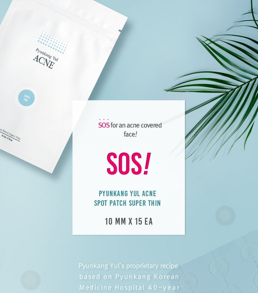 Pyunkang Yul - Acne Spot Patch Super Thin, 15  pcs, 8 g, 8809486680810