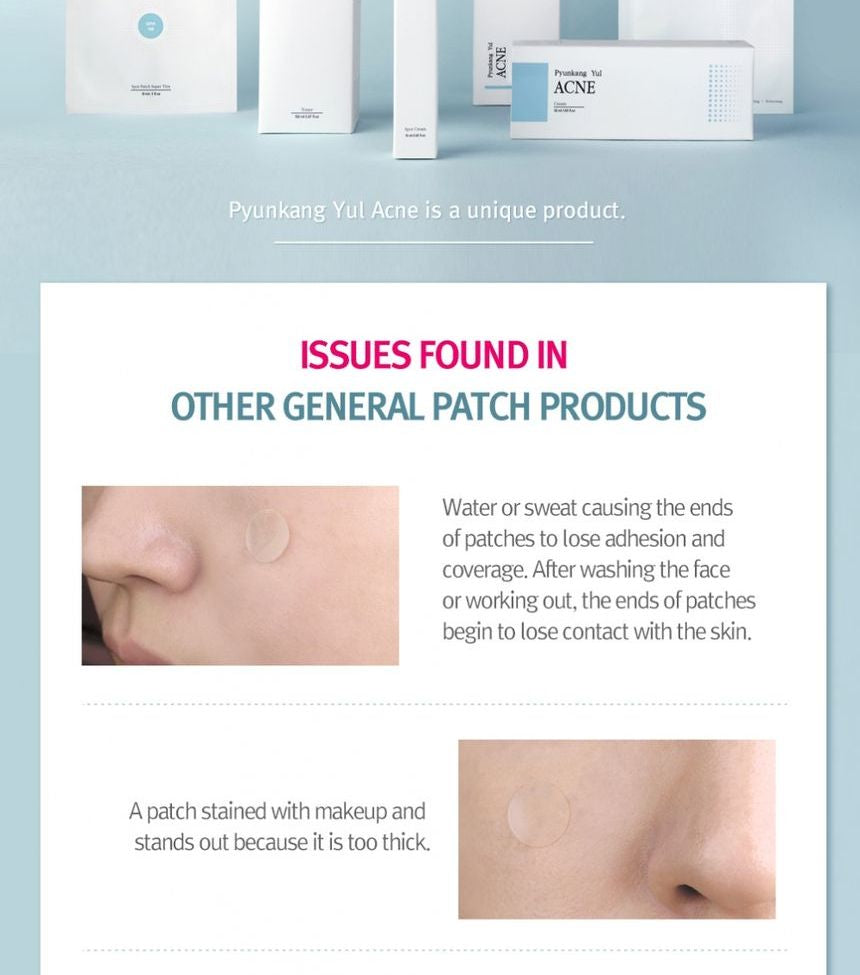 Pyunkang Yul - Acne Spot Patch Super Thin, 15  pcs, 8 g, 8809486680810