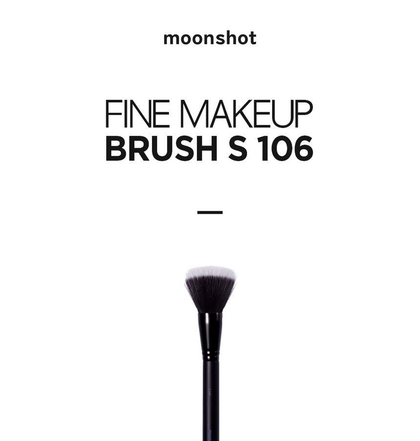 moonshot - Fine Makeup Brush S106, 1 pc, 50 g, 8809429362339