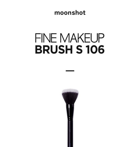 moonshot - Fine Makeup Brush S106, 1 pc, 50 g, 8809429362339