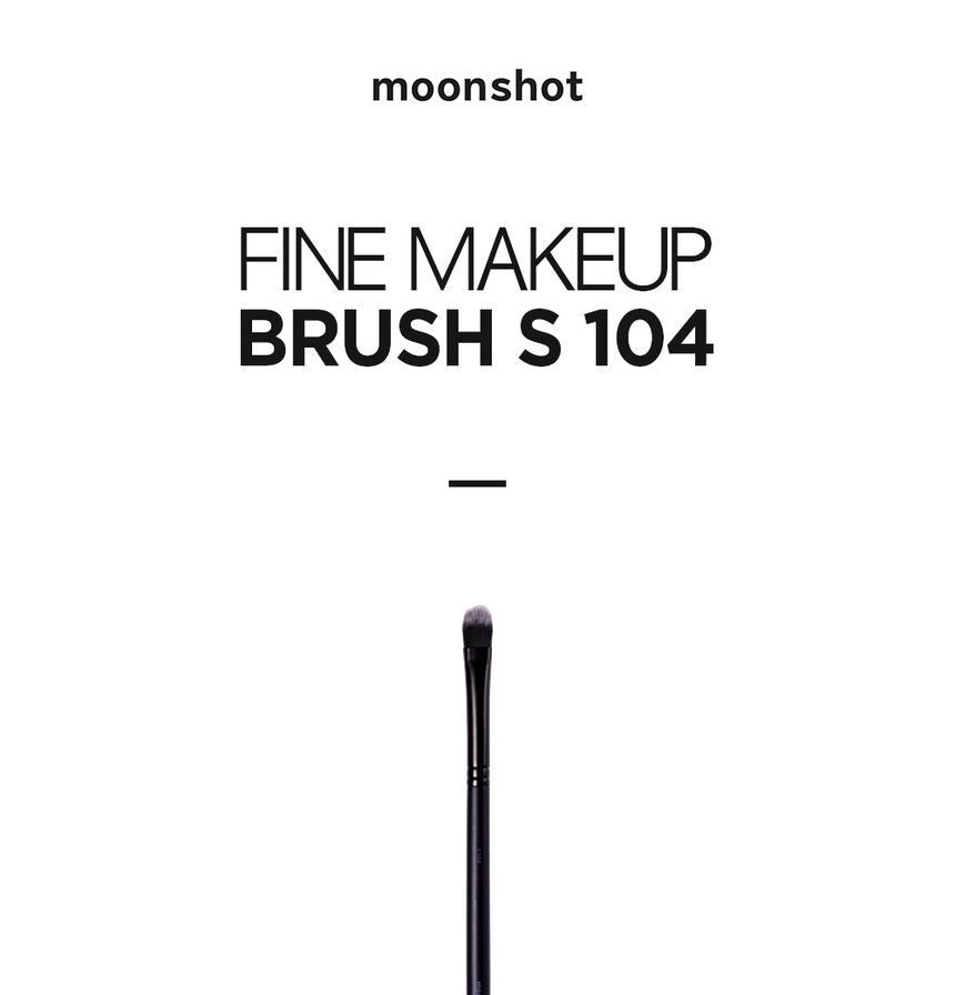 moonshot - Fine Makeup Brush S104, 1 pc, 50 g, 8809429362223