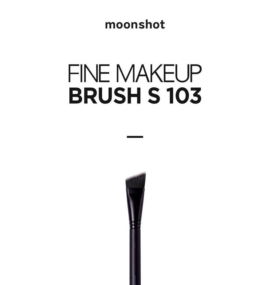 moonshot - Fine Makeup Brush S103, 1 pc, 50 g, 8809429362216