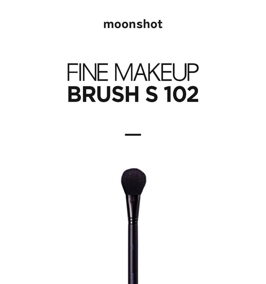 moonshot - Fine Makeup Brush S102, 1 pc, 50 g, 8809429362308