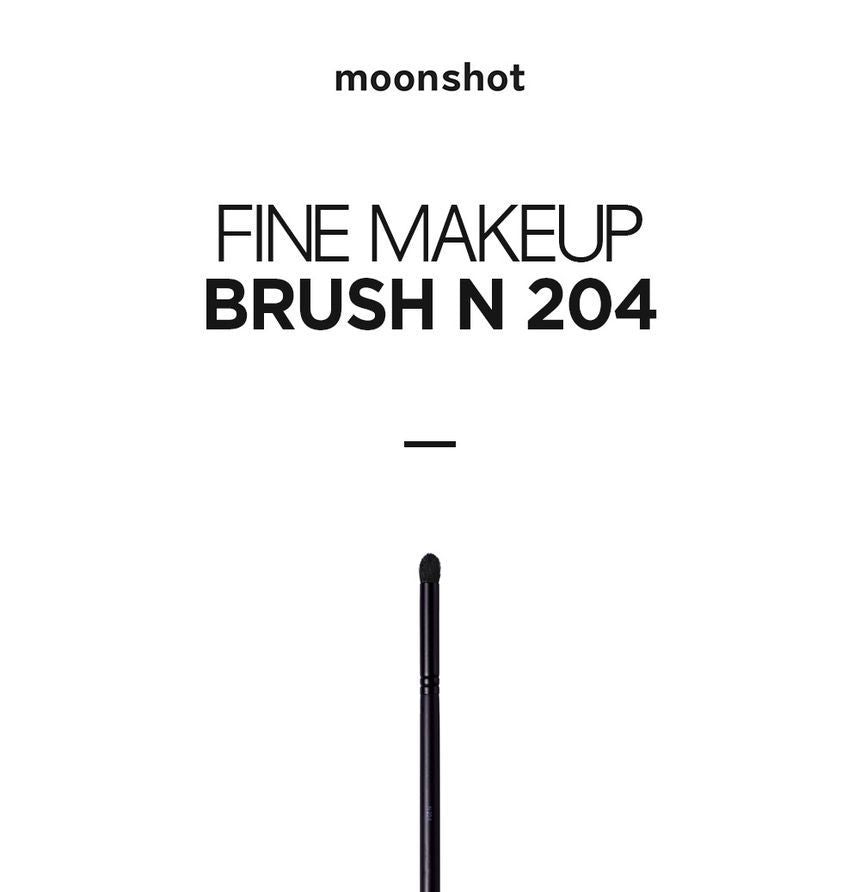 moonshot - Fine Makeup Brush N204, 1 pc, 50 g, 8809429362261
