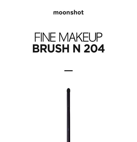 moonshot - Fine Makeup Brush N204, 1 pc, 50 g, 8809429362261