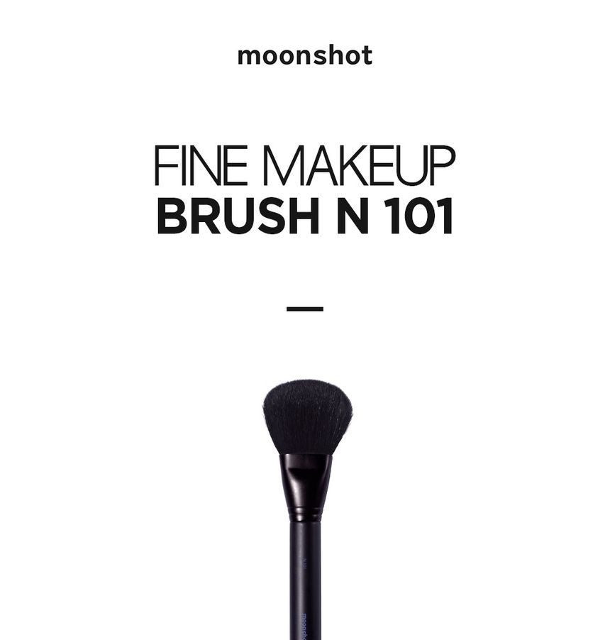moonshot - Fine Makeup Brush N101, 1 pc, 50 g, 8809429362193