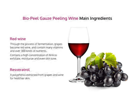 NEOGEN - Dermalogy Bio-Peel Gauze Peeling Wine (Original Version) 200ml, 30 sheets, 390 g, 8809381441844
