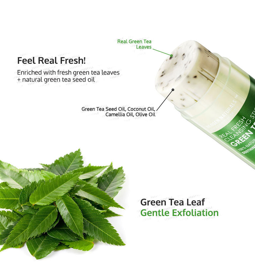 NEOGEN - Dermalogy Real Fresh Cleansing Stick Green Tea, 80g, 140 g, 8809381444999