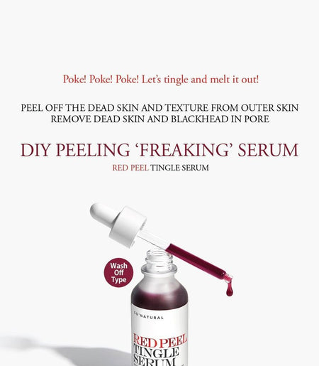 so natural - Red Peel Tingle Serum, 35ml, 108 g, 8809263875606