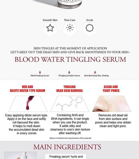 so natural - Red Peel Tingle Serum, 35ml, 108 g, 8809263875606