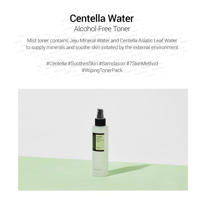 COSRX - Centella Water Alcohol-Free Toner, 150ml, 205 g, 8809416470085