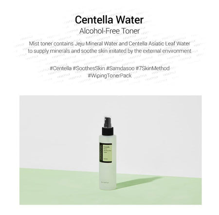 COSRX - Centella Water Alcohol-Free Toner, 150ml, 205 g, 8809416470085