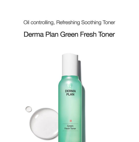 The Saem - Derma Plan Green Fresh Toner, 155ml, 268 g, 8806164162781