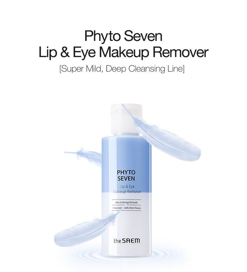 The Saem - Phyto Seven Lip & Eye Makeup Remover, 150ml, 196 g, 8806164150184