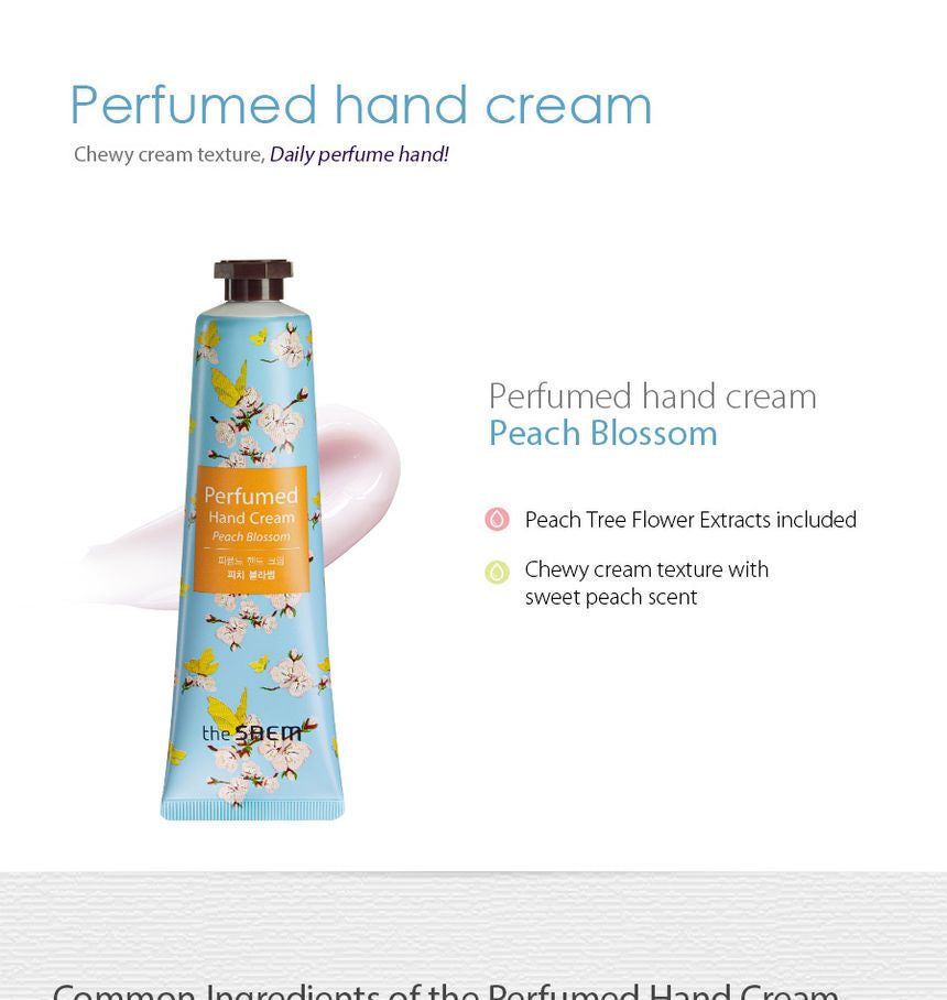 The Saem - Perfumed Hand Cream (Peach Blossom), 30ml, 35 g, 8806164122327