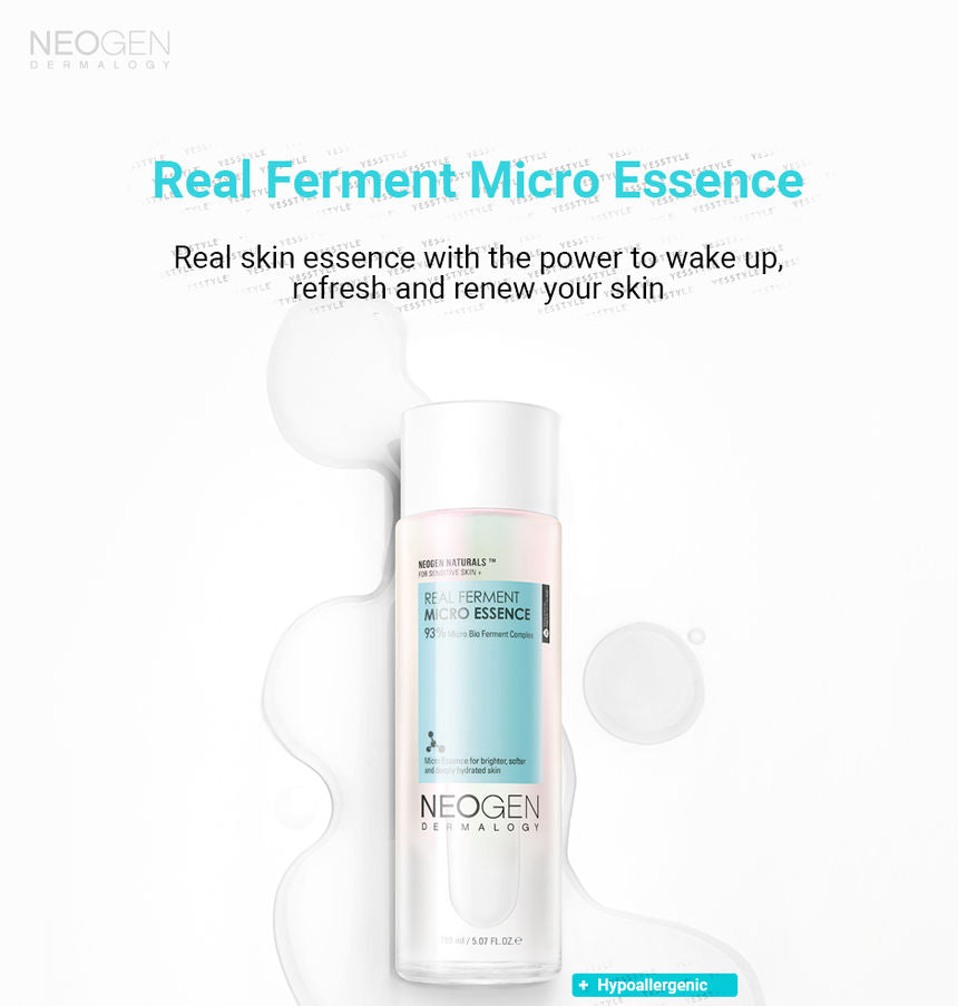 NEOGEN - Dermalogy Real Ferment Micro Essence, 150ml, 398 g, 8809381448935