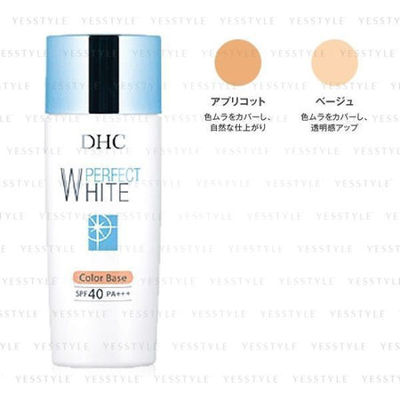 DHC - Perfect White Color Base SPF 40 PA+++, Apricot, 49 g, 4511413306390
