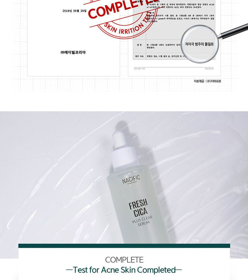 Nacific - Fresh Cica Plus Clear Serum, 50ml, 116 g, 8809517461319