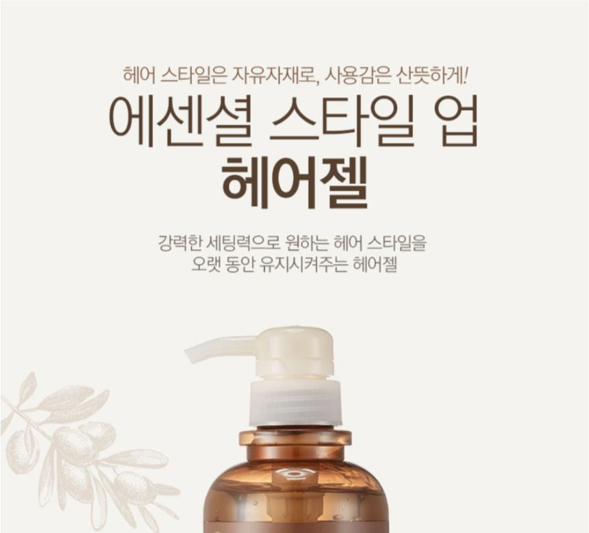 THE FACE SHOP - Essential Style Up Hair Gel, 400g, 464 g, 8806182581359