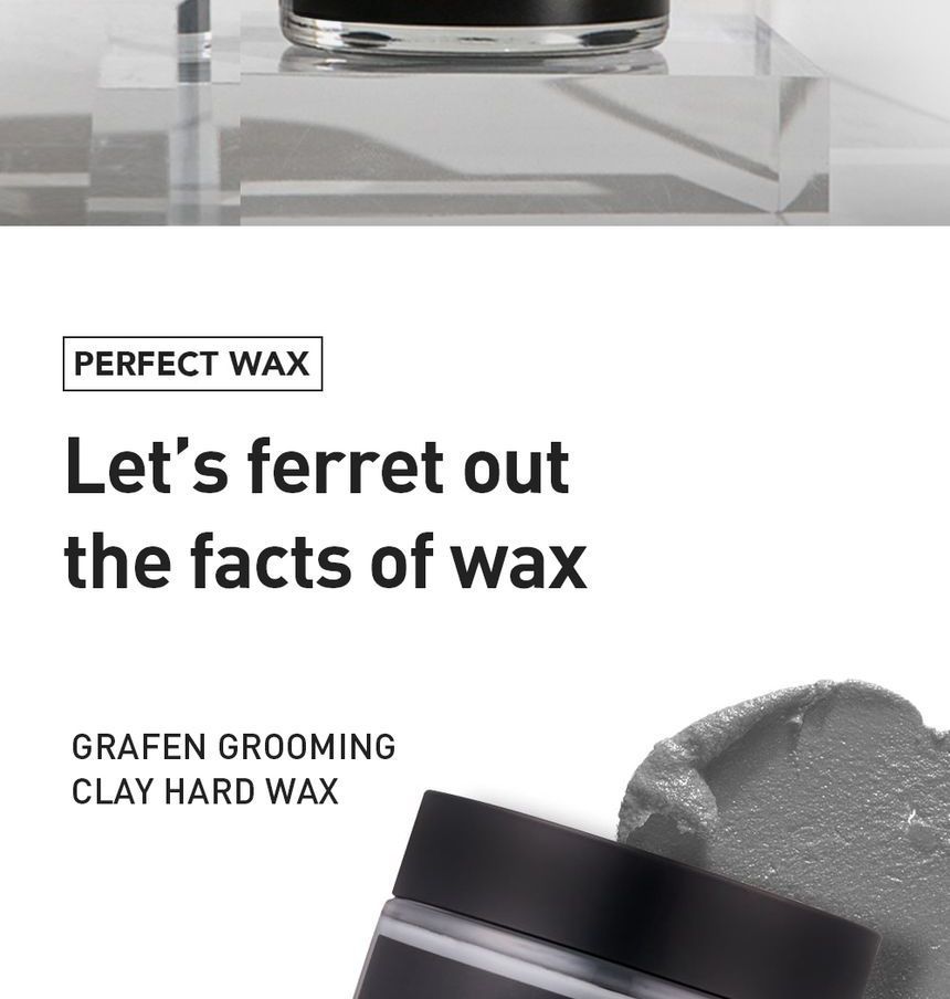 GRAFEN - Grooming Clay Hard Wax, Renewed - 75ml, 190 g, 8809285078634