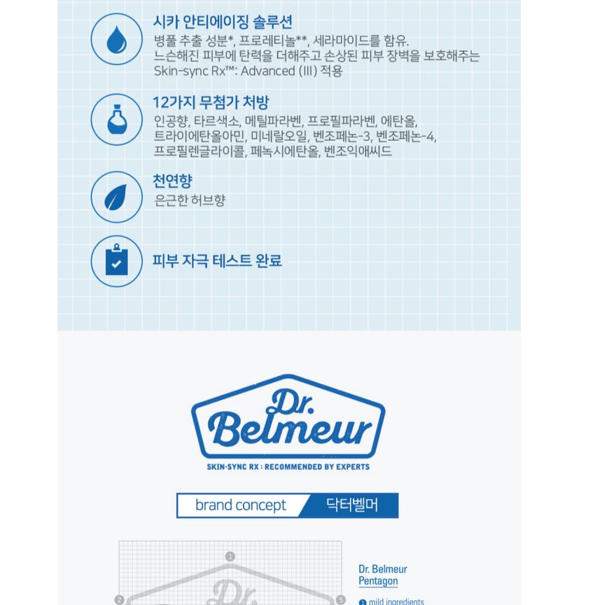 THE FACE SHOP - Dr. Belmeur Advanced Cica Eye Cream, 25ml, 70 g, 8801051467581