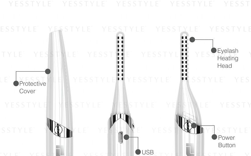 LIFETRONS - Heated Eyelash Curler, 1 pc - EE-100, 72 g, 6925327346584