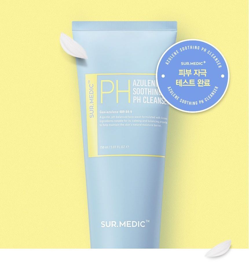 NEOGEN - Surmedic Azulene Soothing pH Cleanser, 150ml, 190 g, 8809653242162
