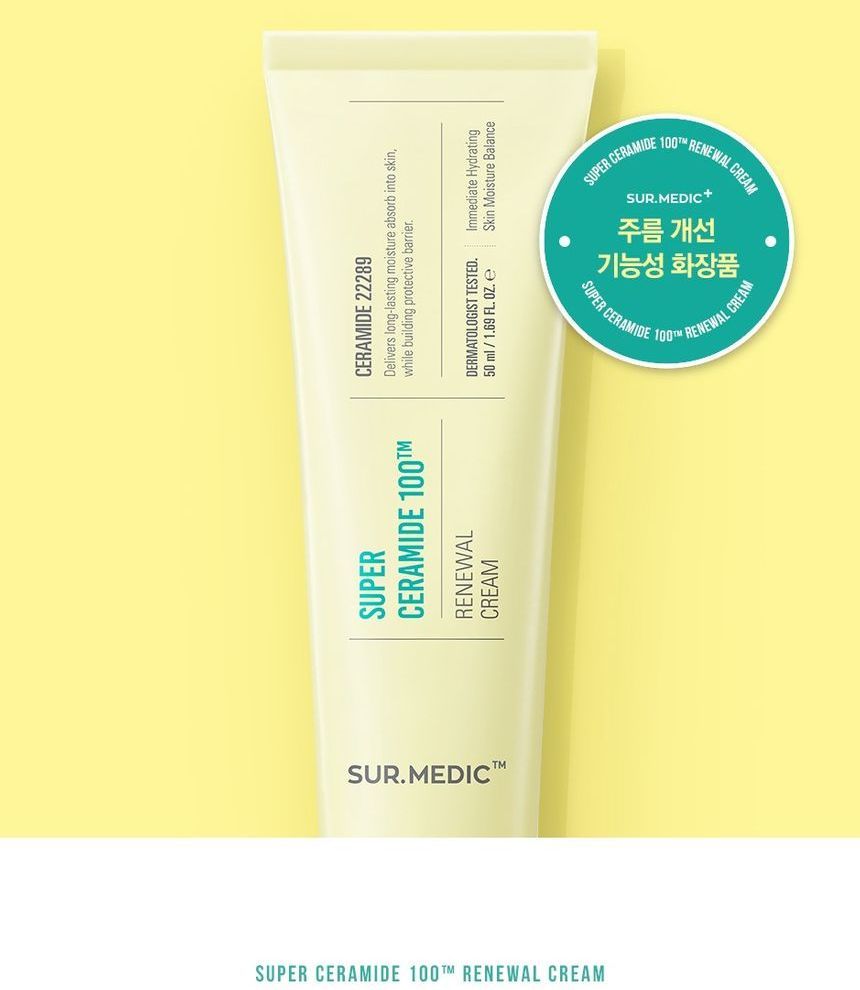 NEOGEN - Surmedic Super Ceramide 100TM Renewal Cream, 50ml, 78 g, 8809653241943