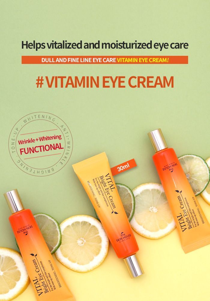 the SKIN HOUSE - Vital Bright Eye Cream, 30ml, 45 g, 8809080823361