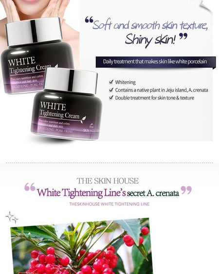 the SKIN HOUSE - White Tightening Cream, 50ml, 186 g, 8809080822814