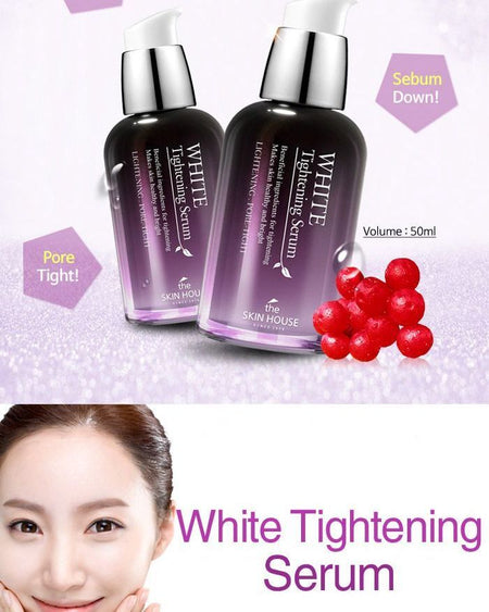 the SKIN HOUSE - White Tightening Serum, 50ml, 156 g, 8809080822807