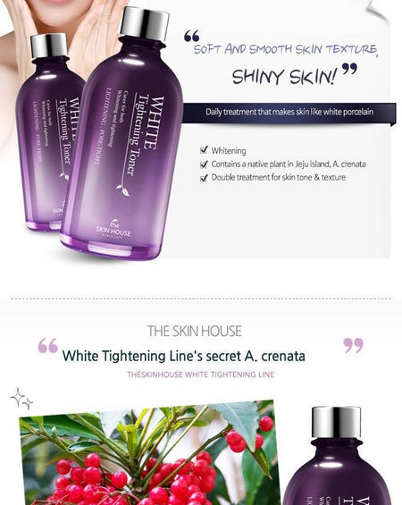 the SKIN HOUSE - White Tightening Toner, 130ml, 289 g, 8809080822784
