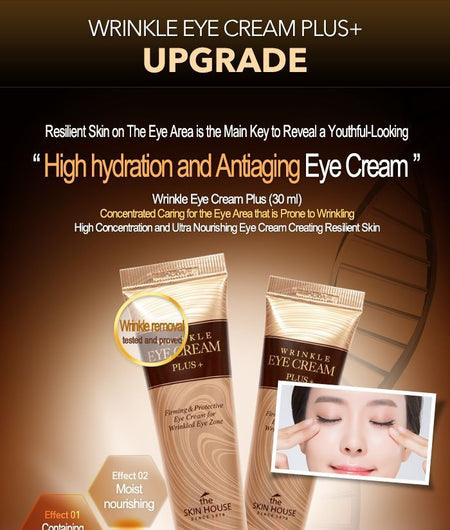 the SKIN HOUSE - Wrinkle Eye Cream Plus, 30ml, 46 g, 8809080823002