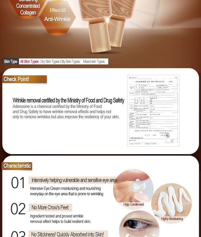 the SKIN HOUSE - Wrinkle Eye Cream Plus, 30ml, 46 g, 8809080823002