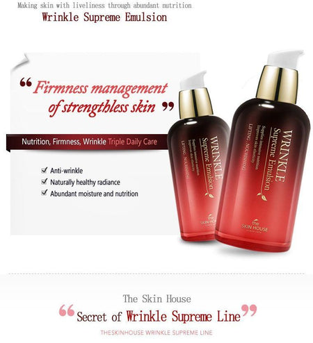 the SKIN HOUSE - Wrinkle Supreme Emulsion, 130ml, 322 g, 8809080822838