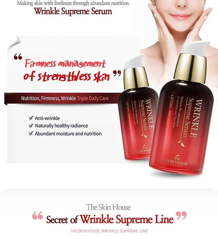 the SKIN HOUSE - Wrinkle Supreme Serum, 50ml, 148 g, 8809080822845