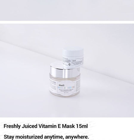 Dear, Klairs - Freshly Juiced Vitamin E Mask MINI, 15ml, 47 g, 8809572890468