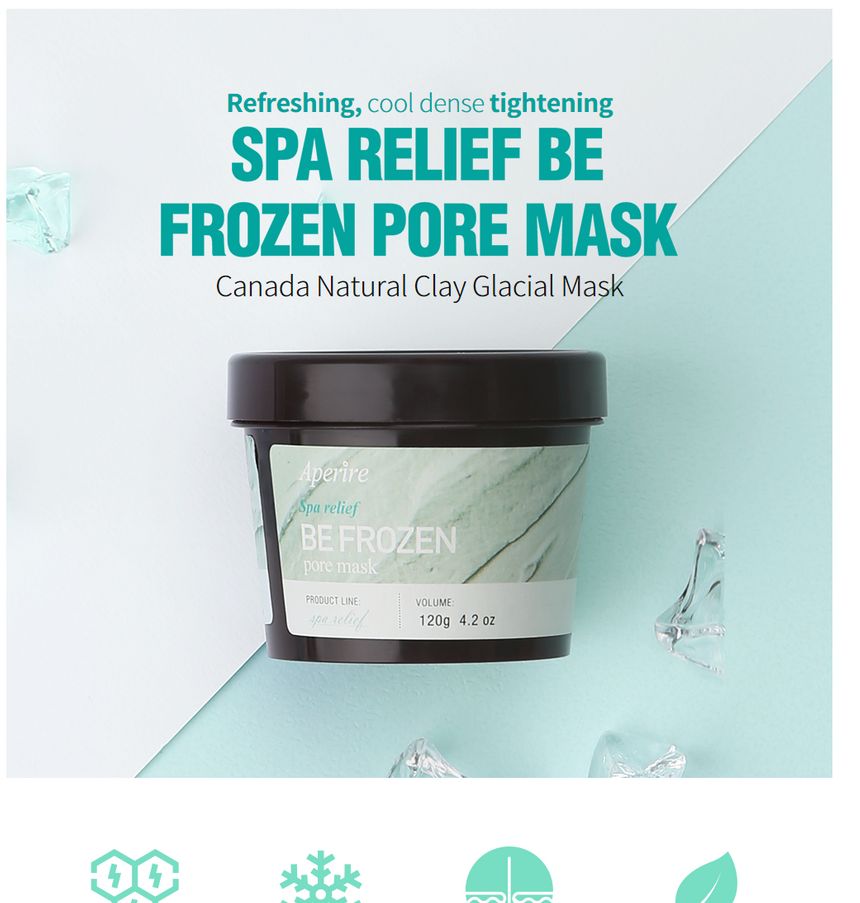 Aperire - Spa Relief Be Frozen Pore Mask, 120g, 167 g, 8806135246250