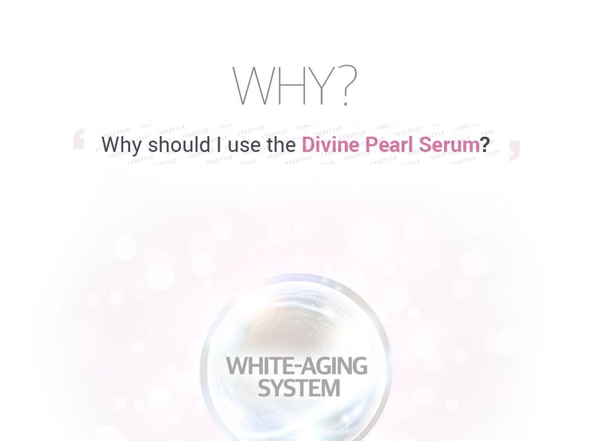 KLAVUU - White Pearlsation Facial Divine Pearl Serum 33ml, 33ml, 148 g, 8809482360136